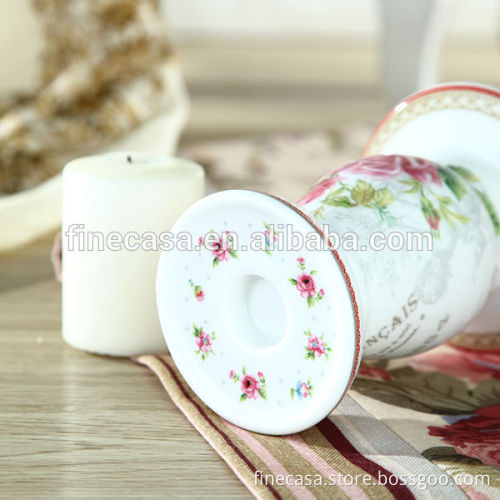 Elegant Ceramic Candle Holder
